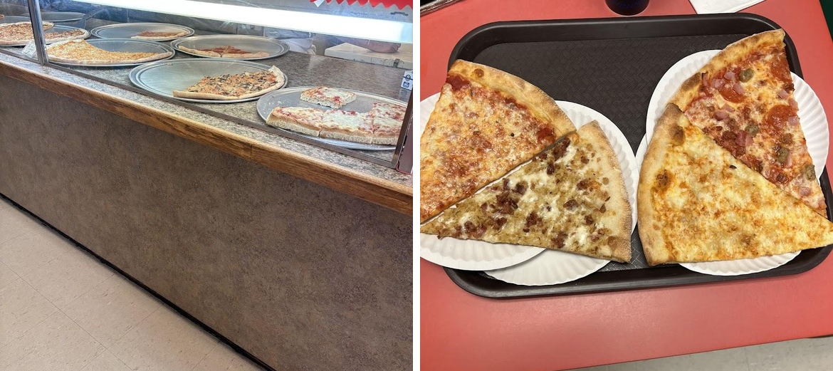 Riviera Pizza Menu